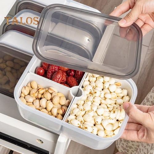 Food Grade Stainless Steel Refrigerator Storage Box Crisper