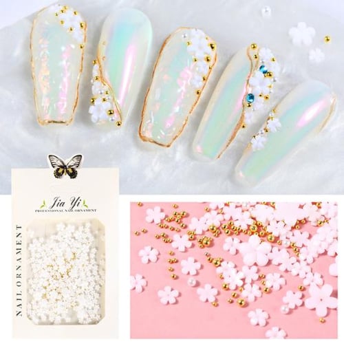 1 Bag Sparkling Resin Rhinestones Eco-friendly Flat Bottom Nail