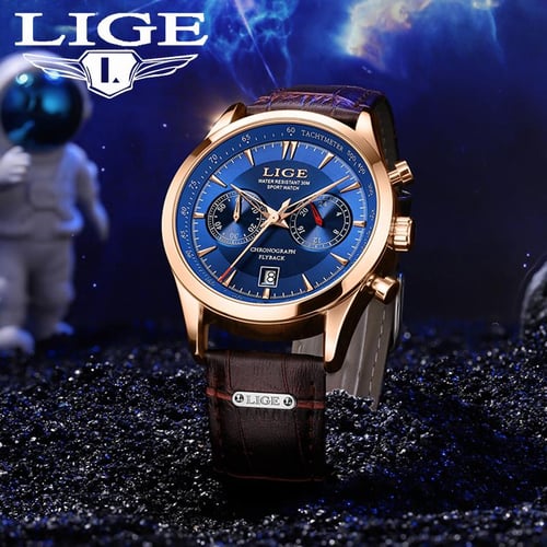 Lige hot sale watch quartz