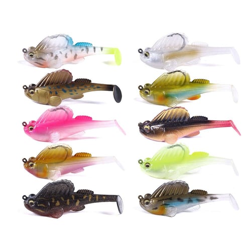 Topwater Frog Lure Bass Trout Fishing Lures Kit Set Frog Soft Swimbait  Floating Bait With Weedless Hooks For Freshwater Saltwater 