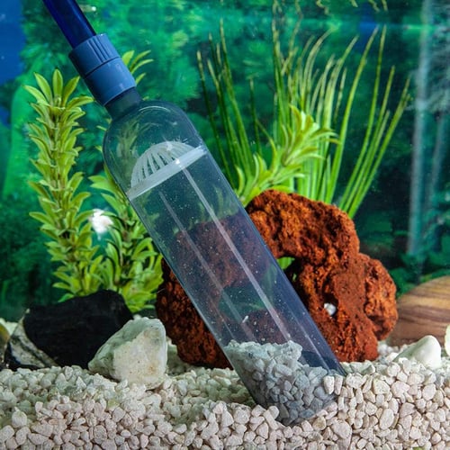 Fish Tank Gravel Cleaner Kit Pump Siphon Water Clean Vacuum Aquarium  Cleaning