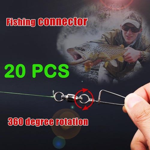 Lure Connecting 10 Pcs Fishing Bait Connecting Rings Rolling