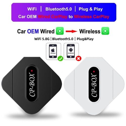 Carplay Wireless Adapter for OEM Wired To Wireless Carplay