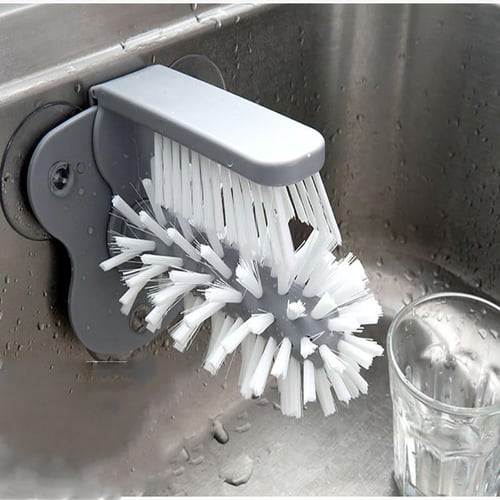 1pc Milk Bottle Cleaning Brush With Three-in-one Bottle Gap Brush,  Multipurpose Bottle Cleaning Brush And Rinse Kitchen Cleaning Tool