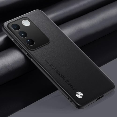 For Vivo Y17s 4G Luxury Calfskin PU Leather lines Back Cover Soft Case For Vivo  Y17S 4G Global Cover Phone Case - AliExpress
