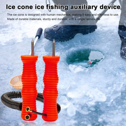 Retractable Ice Pick Plastic Shell Non-slip Threaded Handle Portable High  Carbon Steel Ice Breaking Universal Tool Safety Ice Pick Ice Fishing - buy  Retractable Ice Pick Plastic Shell Non-slip Threaded Handle Portable