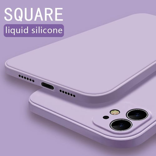 Original Liquid Silicone Luxury Case For Apple iPhone 11 12 13 14 15 Pro  Max mini 7 8 Plus XR X XS MAX SE Shockproof Case Cover