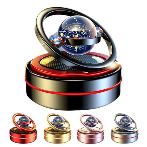 Portable Kinetic Molecular Heater Double Ring Auto Rotating Solar Heater  Mini Kinetic Heater Car Oil Diffuser Living Room Bathroom Car Air Freshener  - buy Portable Kinetic Molecular Heater Double Ring Auto Rotating