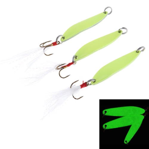 4.5g Colorful Fishing Lures Sequin Spoon Lure for Saltwater water