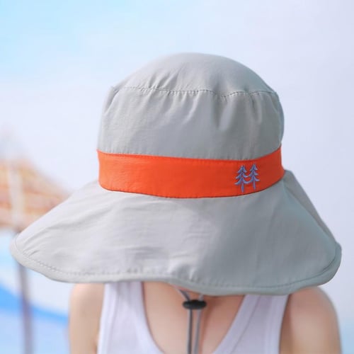 Bucket Hats, for Women Sun Beach Hat - Teens Girls Wide Brim Summer  Fisherman's Caps UPF 50+ 