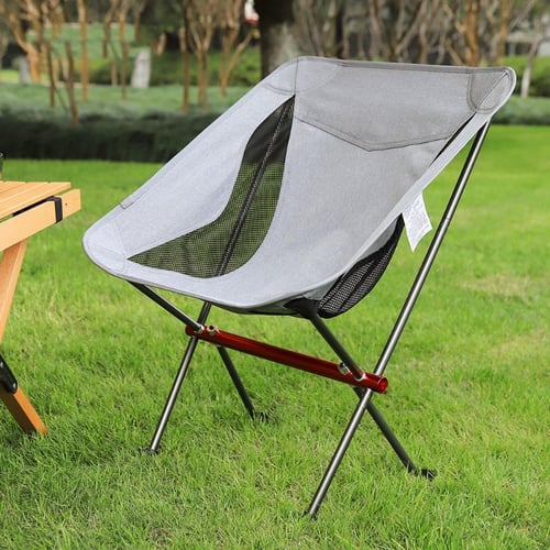Outdoor Folding Chair Portable Fishing Chair Camping 7075 Aluminum