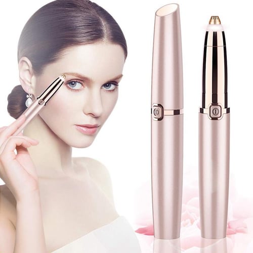 Women Electric Eyebrow Trimmer Security Hair Removal Eye Brow Epilator