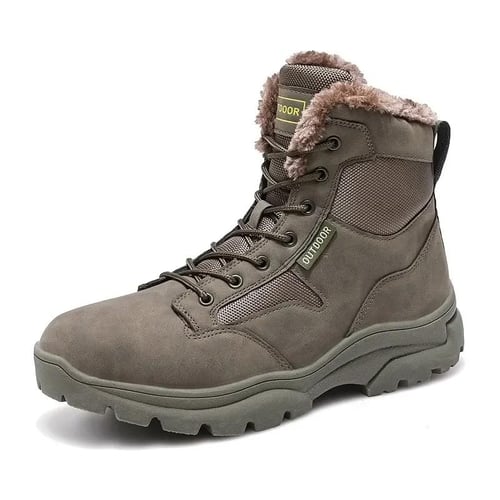 Men's Military Tactical Boots Army Boots Men Side Zipper Military