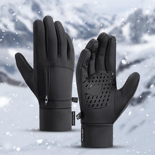 Thermal Windproof Waterproof Winter Gloves Touch Screen Warm Mittens Men  Women