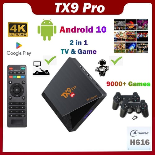 TX9 pro 6K Ultra HD TV BOX (8GB Ram &128 GB Rom) - TX9 pro 4K