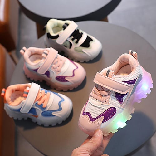 Infant on sale flashing shoes