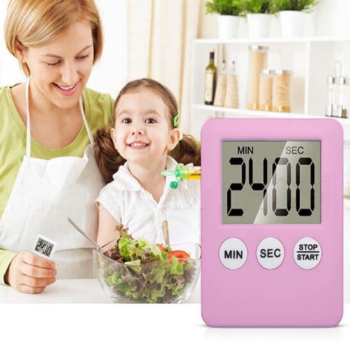 Magnetic LED Digital Kitchen Timer For Cooking Shower Study Self Regulating  Rotary Countdown Alarm Clock Kitchen Gadget