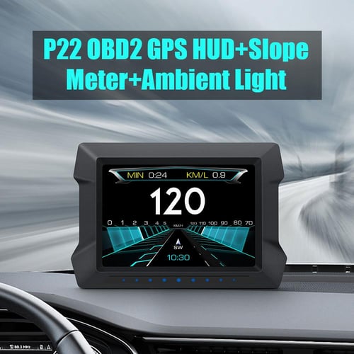 G10 5.5 inch Car HUD GPS Head Up Display Speedometer Odometer LED