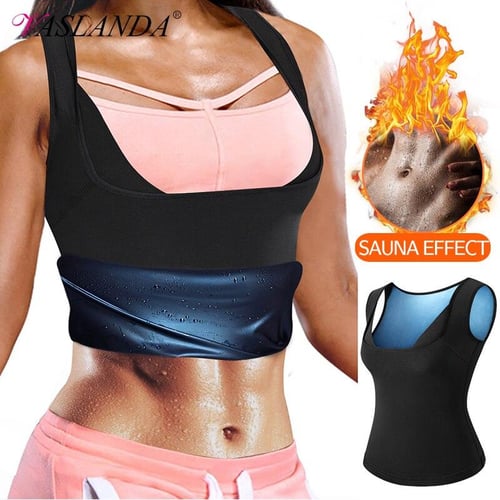 Women Body Sweat Shaper Sauna Vest Suits Weight Loss Tank Tops Body Shaper