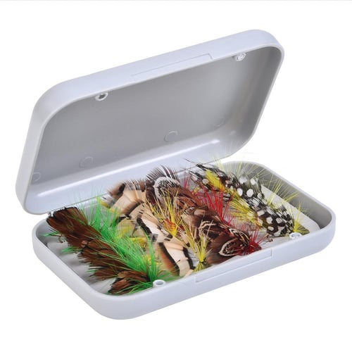 20pcs Fly Fishing Flies Lure Kit 4 Colors Butterfly Like Trout Bass  Floating Fishing Baits with Fly Case Box - buy 20pcs Fly Fishing Flies Lure  Kit 4 Colors Butterfly Like Trout