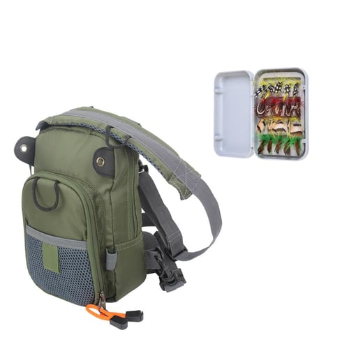 Kylebooker Fly Fishing Chest Pack With 20pcs Fly Flies - buy Kylebooker Fly  Fishing Chest Pack With 20pcs Fly Flies: prices, reviews