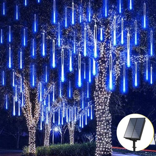 LED Christmas Light Strip Meteor Shower Garland Festoon Holiday