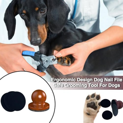 Dog grooming nail outlet file