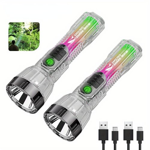 USB Rechargeable Portable Super Bright EDC Led Flashlights with Solar  Charging High Power Camping Flash Light Torch - buy USB Rechargeable  Portable Super Bright EDC Led Flashlights with Solar Charging High Power
