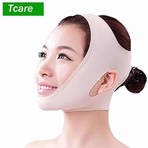Face Slimming Mask, Face Lifting Slimming Belt V Face Cheek Lifting Chin Face  Lifting Mask, Natural Face Lift Against Double Chin Anti-Aging & Face  Slimming Face Bandage(L) 