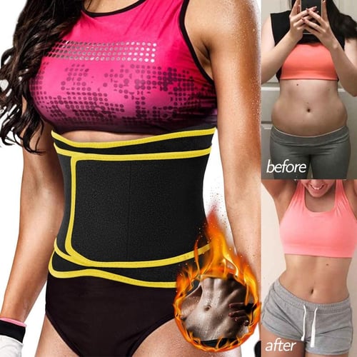 Waist Sweater Belt For Women, Workout Shaper Waist Cincher Firming Workout  Belt Fat Burning Band Slim Tummy Slimming Exercise L Shape