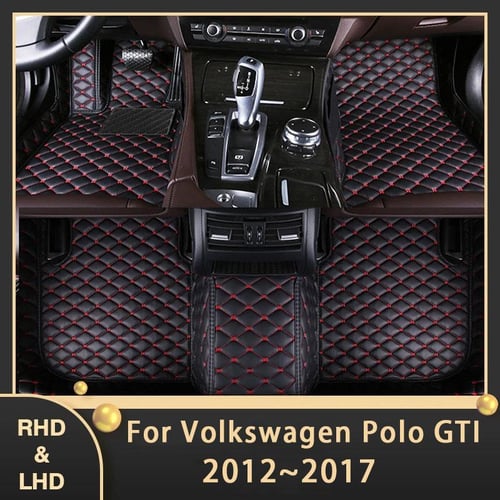 Custom Leather Car Floor Mats For VW Volkswagen Gol G6 G5 2005