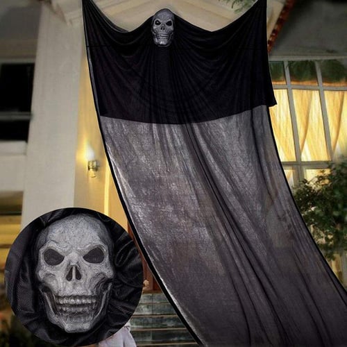 Halloween Hanging Ghost Decoration Skeleton Ghost Scary Props Home Yard  Spooky - buy Halloween Hanging Ghost Decoration Skeleton Ghost Scary Props  Home Yard Spooky: prices, reviews