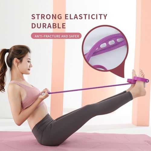 Portable Yoga Training Fitness Band Wear-resistant Elastic Resistance Bands  Exercise Workout Equipment