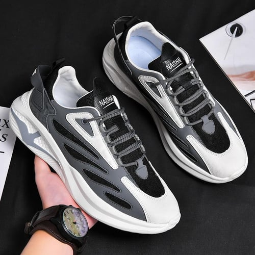 Men's Sneakers Fashion Breathable Casual All-match Trend Student Dad  Shoes