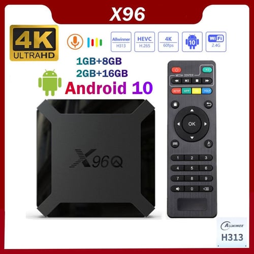 MXQ Pro 5G Android 13.1 TV Box Quad Core Ram 2GB ROM 16GB 4K H.265 HD 3D  Dual Band 2.4G/5.8G WiFi Smart Home Media Player