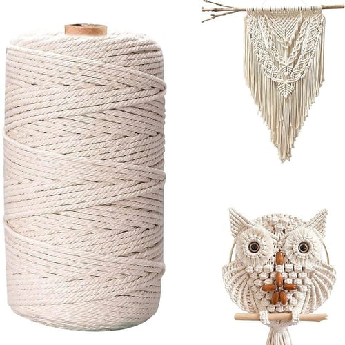 Cotton Clothesline Rope for Craft Braided Cotton Rope Sewing