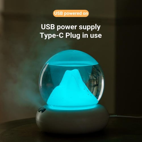 Ultrasonic Cool Mist Air Humidifier USB Electric Aroma Essential