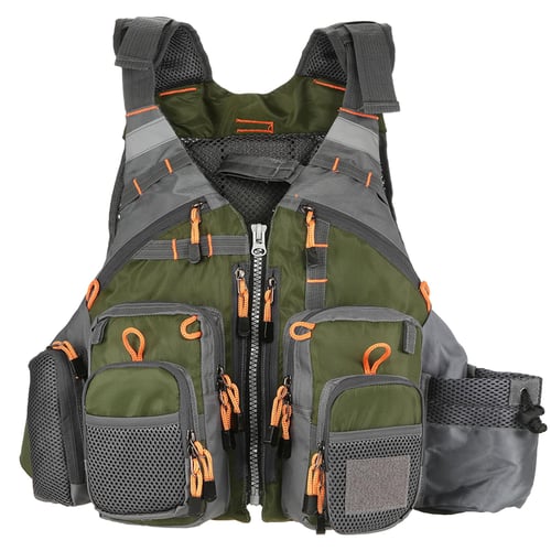 Outdoor Breathable Vest 209lb Bearing Life Safety Jacket Swimming