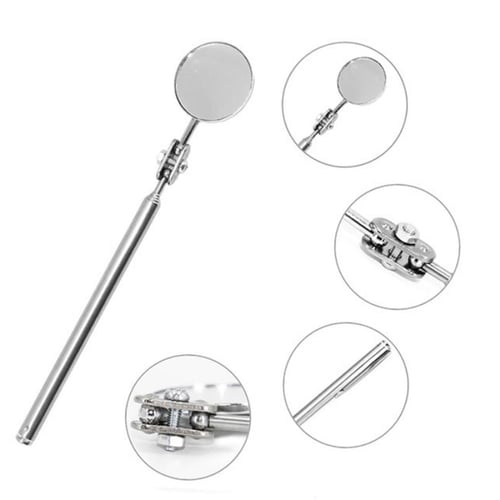 Car Maintenance Inspection Mirror Universal Folding Telescopic
