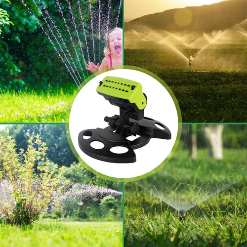 Garden Sprinkler Multi-Tips Lawn Sprinkler Head Nozzle 12 Flexible Spray  Nozzles 360 Degree Rotating Lawn Sprinkler Outdoor Garden Patio Water  Sprayer