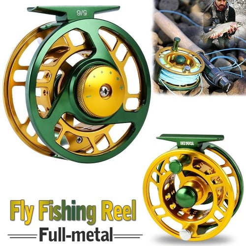 Sougayilang Fly Fishing Reels Aluminum Fly Fish Reel fishing reel