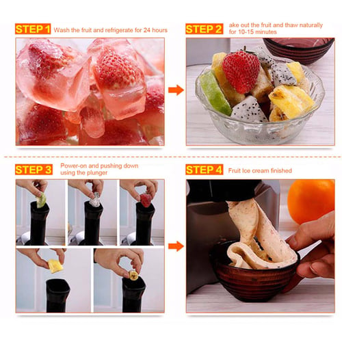 Fruit discount ice maker