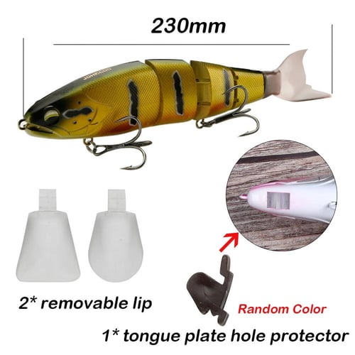 Swimming Bait 4 Sections Jointed Fishing Lure Floating Hard bait
