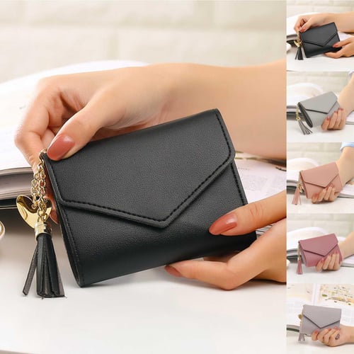 Long Women's Wallet Female Purses Tassel Coin Purse Card Holder