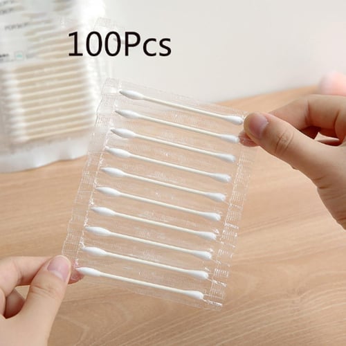 Toothpick Band-aid Storage Box Travel Cleansing Cotton Swab Box