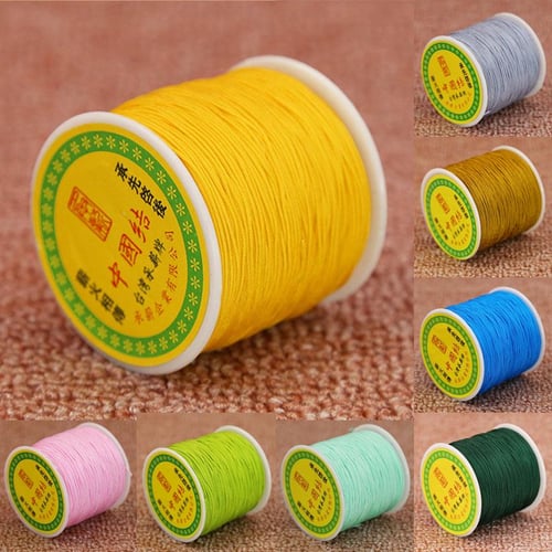 1 Roll 40m 2mm Nylon Cord For Handcrafts, Diy Jewelry, Home