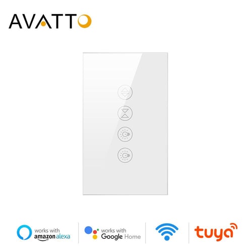 Tuya Smart Life EU WiFi Roller Shutter Curtain Switch for Motorized Blinds  with Remote Control Google Home Aelxa Echo Smart Home
