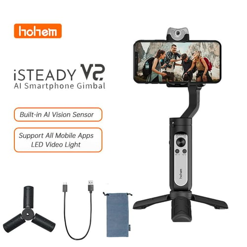 Hohem iSteady V2 V2S AI Smartphone Gimbal Foldable Handheld Gimbal