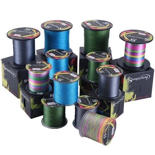 Cheap Sougayilang Fishing Reel Line 8+1 Strands Fishing Line 300M