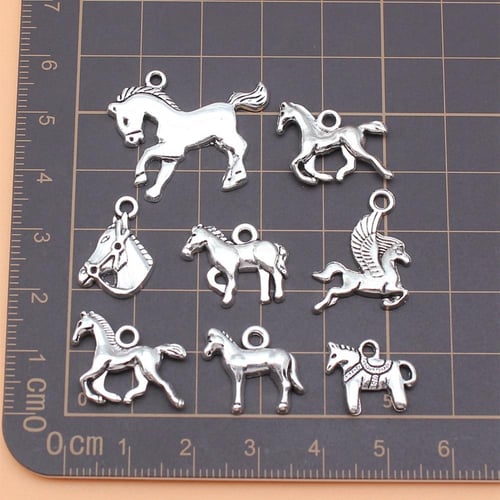 Horse charms for sales jewelry making